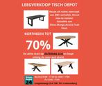 tafels leegverkoop livinnhome24 s-heerenberg, Ophalen, Rechthoekig, Eikenhout, 50 tot 100 cm