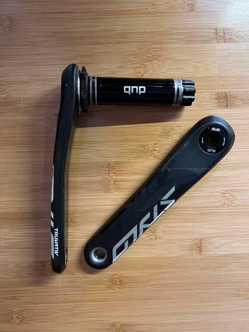 Truvativ carbon mtb cranks DUB, Fietsen en Brommers, Fietsonderdelen, Zo goed als nieuw, Mountainbike, Crankstel of Pedalen, Ophalen of Verzenden