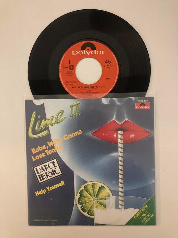 Lime - Babe, we’re gonna love tonite, Cd's en Dvd's, Vinyl Singles, Single, 7 inch, Ophalen of Verzenden