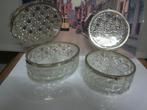 kristallen bonbon bakje met deksel antiek UNIC, Antiek en Kunst, Ophalen of Verzenden