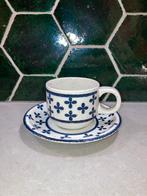 Midwinter kop en schotel set - Blauw bloemmotief, Antiek en Kunst, Ophalen of Verzenden