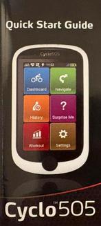 Mio Cyclo 505 Fietscomputer -met hartslagmeter en trapcensor, Ophalen of Verzenden, Cadanssensor, Zo goed als nieuw