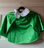 Pieten verkleed cape met kraag, Kinderen en Baby's, Ophalen of Verzenden, Zo goed als nieuw, 110 t/m 116, Jongen of Meisje