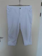 Capribroek Kuitbroek maat 44, Kleding | Dames, Broeken en Pantalons, Verzenden, Wit, Maat 42/44 (L), Zo goed als nieuw