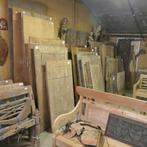 Eettafel teak hout tafel TQ14 Antiek blad 145x99 teakhout, Ophalen of Verzenden