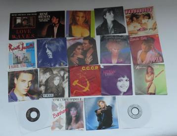 7" Vinyl Singles / 19 stuks diversen beschikbaar voor biedingen