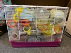 Hamsterkooi met atributen. Goede staat!, Minder dan 60 cm, Kooi, Minder dan 75 cm, Ophalen of Verzenden