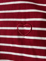 t-shirt Sam Friday rood/wit gestreept met geborduurd hartje, Kleding | Dames, Maat 38/40 (M), Ophalen of Verzenden, Zo goed als nieuw