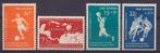 Nederlandse Antillen 265/8 postfris Voetbal 1957, Verzenden, Postfris