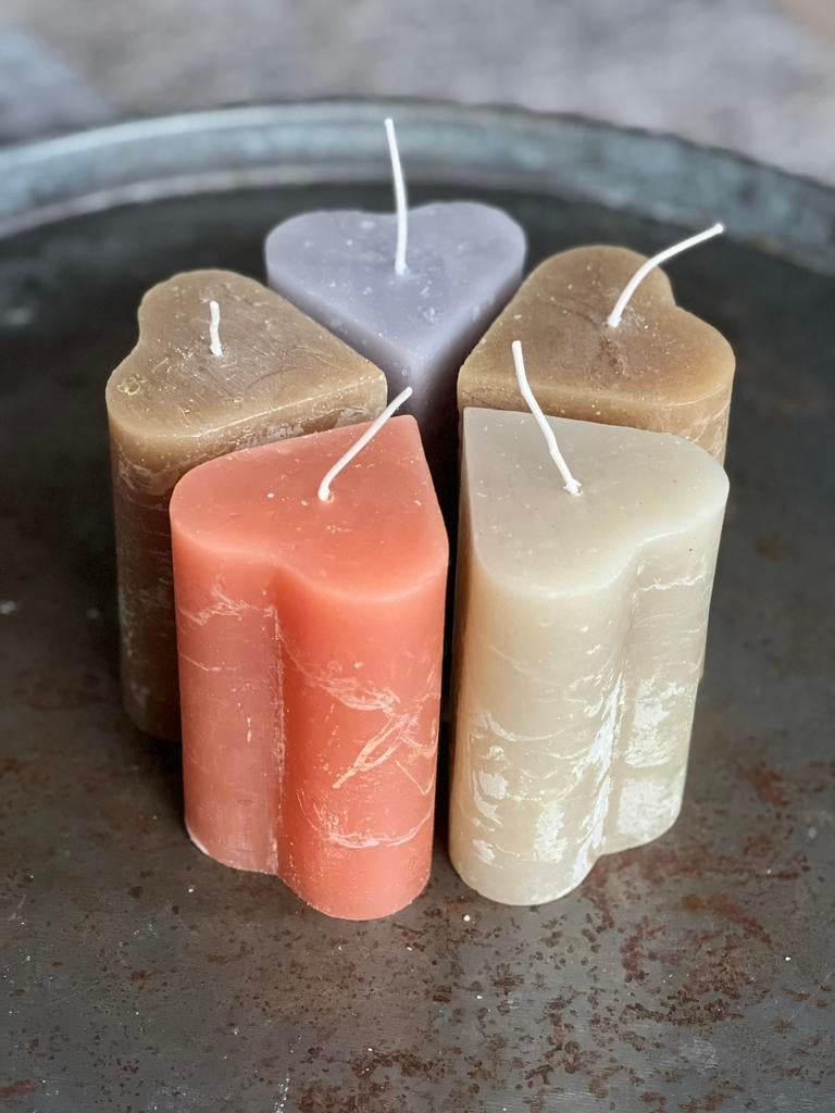 Valentijn kaarsen in hart vorm, Overige materialen, Nieuw, Ophalen of Verzenden, Kaars