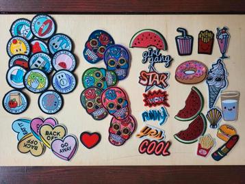 44 leuke hippe patches strijkapplicatie customise fournituur beschikbaar voor biedingen