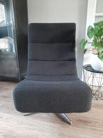 Draaifauteuil zwart, Huis en Inrichting, Ophalen, Minder dan 75 cm, Zo goed als nieuw, Stof