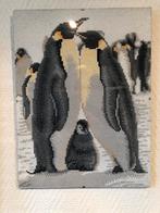 Diamond painting pinguïn in lijst, Hobby en Vrije tijd, Borduren en Borduurmachines, Zo goed als nieuw, Ophalen