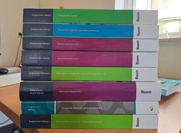 Angerenstein Welzijn - 8 Studieboeken MBO Zorg beschikbaar voor biedingen