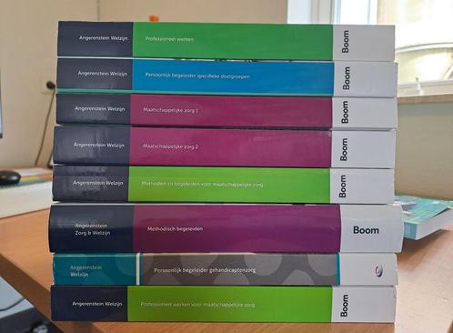 Angerenstein Welzijn - 8 Studieboeken MBO Zorg, Boeken, Studieboeken en Cursussen, Zo goed als nieuw, MBO, Gamma, Ophalen of Verzenden