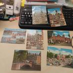 ansichtkaarten Amsterdam en Delft 50/60jaren oude auto', Verzamelen, Verzenden, Voertuig