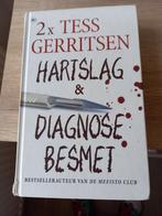 Tess Gerritsen - Hartslag & Diagnose Besmet, Ophalen of Verzenden, Zo goed als nieuw, Tess Gerritsen, Fictie
