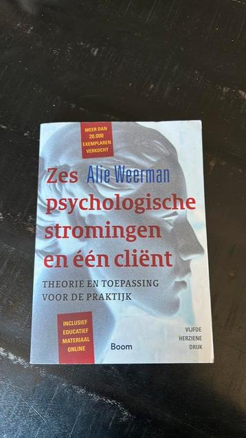 Zes psychologische stromingen en een cliënt/ Alie Weerman beschikbaar voor biedingen