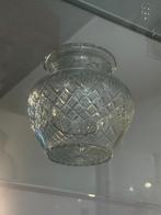 Kristallen Rozensteker met Waaier Slijpsel circa 1900, Antiek en Kunst, Ophalen