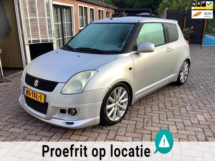 Suzuki Swift 1.6 Sport NIEUWE APK 09-2026, Auto's, Suzuki, Bedrijf, Te koop, Swift, ABS, Airbags, Airconditioning, Centrale vergrendeling
