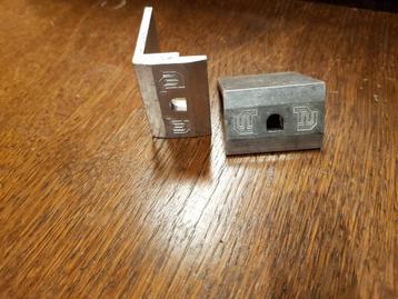 Esdec Flatfix Eindklem 35 en 40mm zwart en blank beschikbaar voor biedingen