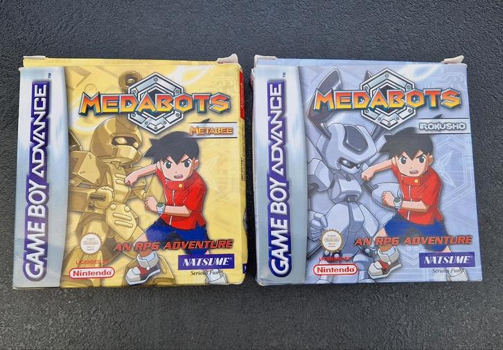 Medabots Rokusho & Metabee GBA Compleet in Doos, Spelcomputers en Games, Games | Nintendo Game Boy, Gebruikt, Role Playing Game (Rpg)