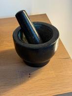 Grote Natuurstenen Vijzel met Stamper, Huis en Inrichting, Ophalen of Verzenden, Zo goed als nieuw