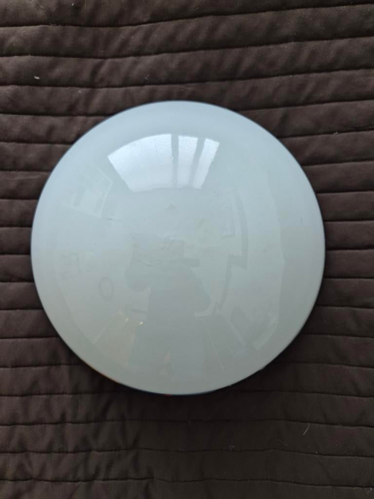 Massive Plafondlamp, Ophalen of Verzenden, Gebruikt, Glas, Modern