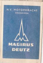 Magirus Deutz Motorkracht Hoogeveen, Ophalen of Verzenden