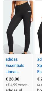 Adidas legging, Ophalen of Verzenden, Nieuw, Zwart, Fitness of Aerobics