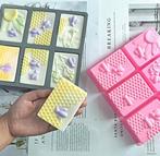 Nieuwe mal honingraat vierkantjes x6, Ophalen of Verzenden, Nieuw, Overige materialen, Minder dan 25 cm