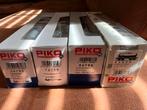 PIKO set van 4 : 3x GA|TX & 1x VTG | HO DC, Hobby en Vrije tijd, Modeltreinen | H0, Gelijkstroom, Wagon, Zo goed als nieuw, Analoog