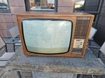 Zeer mooie vintage buizen tv electronic 78 zwart/wit werkend, Antiek en Kunst, Antiek | Tv's en Audio, Ophalen