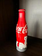 Coca-Cola fles aluminium - IJsberen editie, Ophalen of Verzenden, Gebruikt, Verpakking