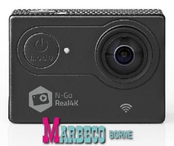 Action cam Full HD, 4K@30fps Actioncam, 20MP, Wi-Fi, App beschikbaar voor biedingen