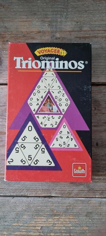 Vintage Triominos - Voyager Original - Goliath beschikbaar voor biedingen