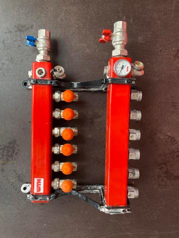 WTH Vloerverwarming Verdeler 6 Groepen - Nieuw beschikbaar voor biedingen