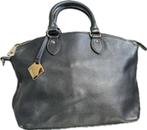 Zwart leren tas (Smaak Amsterdam), Sieraden, Tassen en Uiterlijk, Tassen | Damestassen, Ophalen of Verzenden, Zo goed als nieuw
