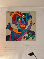 SALE: vintage schilderij moderne kunst, abstract, Ophalen, Gebruikt, -, -