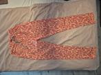 Leuke broek met panterprint, Maat 42/44 (L), Ophalen of Verzenden, Zo goed als nieuw, Roze