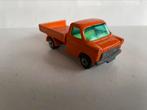 model Ford Transit laadbak, wegenbouw oranje, Matchbox, 1/50, Ophalen of Verzenden, Gebruikt, Auto, Matchbox