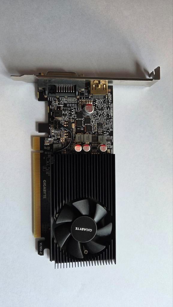 Gigabyte GeForce GT 1030 2GB, Computers en Software, Videokaarten, Gebruikt, Nvidia, PCI-Express 3.0, GDDR5, HDMI, DVI, Ophalen of Verzenden