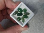 Lot met a kwaliteit jade cabochons, Ophalen of Verzenden, Zo goed als nieuw