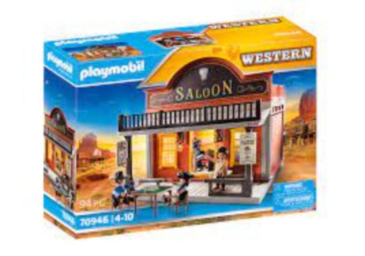 Playmobil 70946 Western Saloon -NIEUW en ONGEOPEND-, Kinderen en Baby's, Speelgoed | Playmobil, Nieuw, Complete set, Ophalen of Verzenden