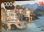 "Puzzel Amalfikust Italië" 1000 stukjes 'Jumbo' Nieuw, Ophalen of Verzenden, 500 t/m 1500 stukjes, Nieuw