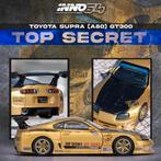 Toyota Supra (A80) Top Secret GT300 van Inno64 1/64 gold, Hobby en Vrije tijd, Modelauto's | Overige schalen, Ophalen of Verzenden