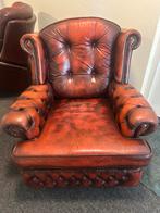 Chesterfield, Huis en Inrichting, Fauteuils, Ophalen of Verzenden, Gebruikt, 75 tot 100 cm