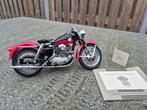Franklin mint harley davidson XL sportster 1957 schaal 1:10, Ophalen of Verzenden, Zo goed als nieuw, Auto