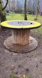 GRATIS Grote Ronde Tuintafel 180 cm – Direct af te Halen, Tuin en Terras, Tuintafels, Ophalen, Gebruikt, Tuintafel, Rond