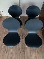 Gratis retro vintage stijl vlinderstoelen, Huis en Inrichting, Stoelen, Ophalen, Gebruikt, Retro, Vier